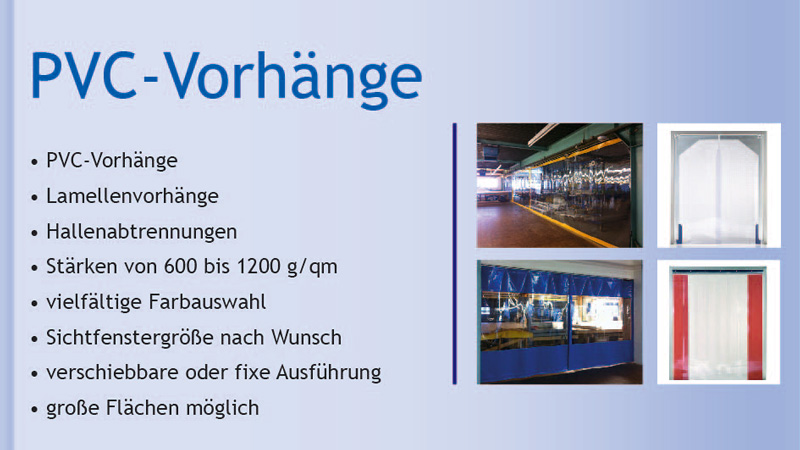 PVC-Vorhänge